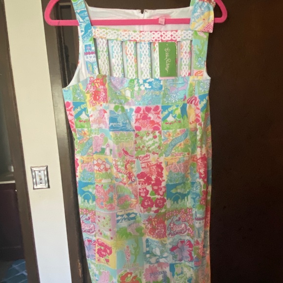Lilly Pulitzer Dresses & Skirts - Lilly Pulitzer SZ 8 state of mind ricci shift NWT
